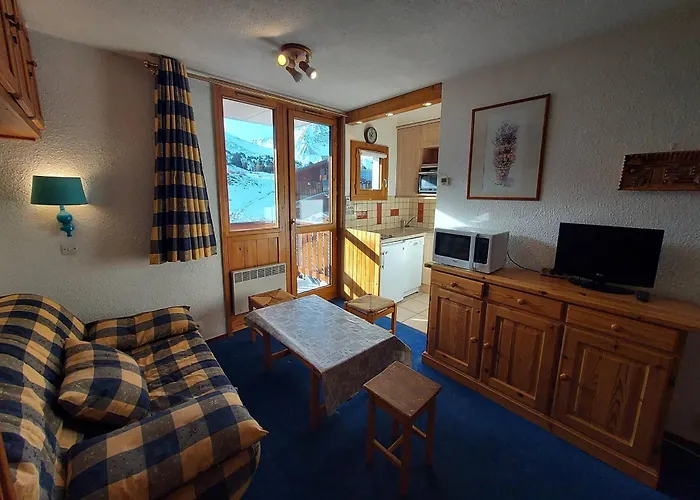 Cosy 3 Pers, Balcon Sud-ouest, Aux Pieds - Fr-1-351-64 Апартаменты Ла-Плань