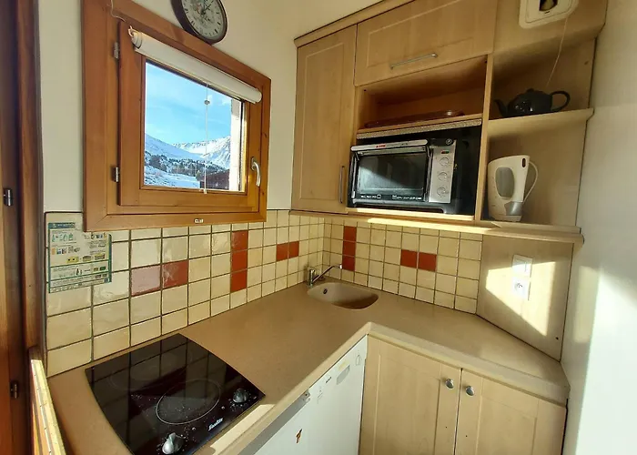 Cosy 3 Pers, Balcon Sud-ouest, Aux Pieds - Fr-1-351-64 * Ла-Плань